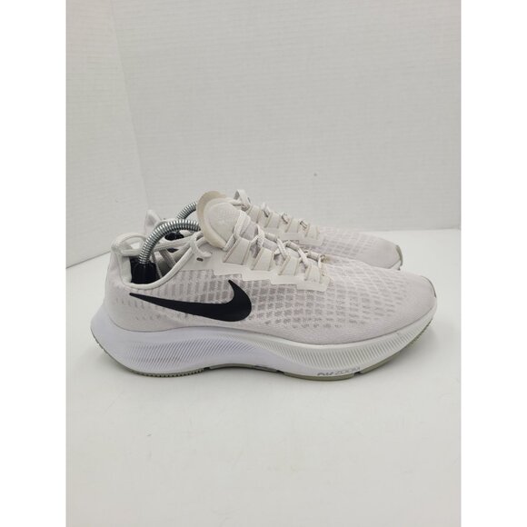 Nike Women's Air Zoom Pegasus 37 CJ0506 100 - White / Black Women's Size 7.5 - Picture 7 of 11